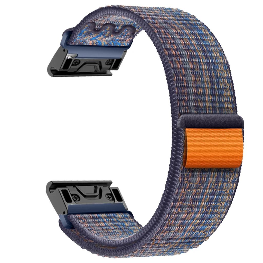 22mm 26mm nylonowy pasek do szybkiego dopasowania do Garmin Fenix ​​7X 7 Pro Fenix ​​6X6 5X 5Plus Tactix 7 Forerunner 965 955 Enduro 2 opaska z pętlą