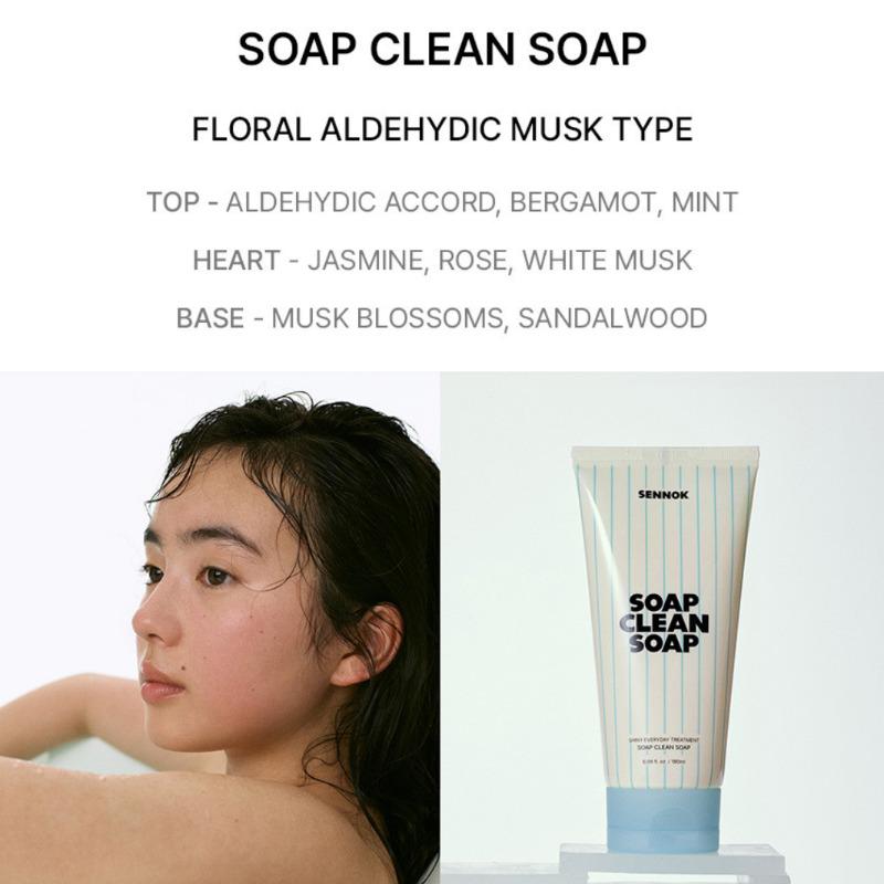 SENNOK Glossy Everyday Hair Treatment Soap Clean Scent 180ml