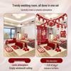 Wedding Double Happiness Ceiling Decoration Set for Bedroom