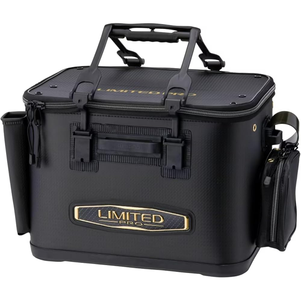 Shimano Limited Pro Fish Bag BK-121X 45cm Black Waterproof Storage Container