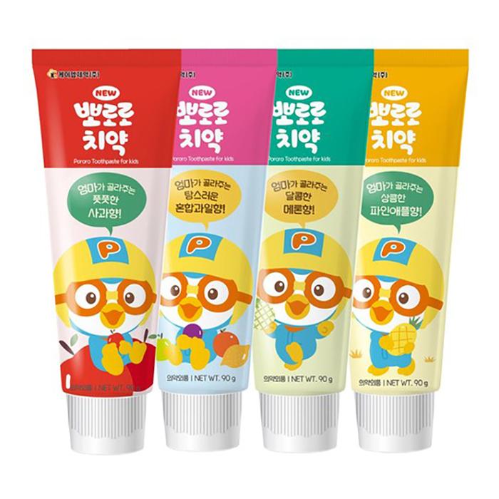 Pororo Toothpaste For Kids APPLE 90g ORIGIGNAL STORE