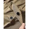 American-Style Pure Cotton Loose Work Pants for Men, Autumn and Winter Straight Thickened Multi-Pocket Pants, Export Men's Casual Long Pants
