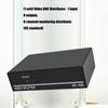 Quality Metal BNC Video Splitter Video Distribution Amplifier 1 Input To 8 Outputs Delivers Clear Signals For Camera