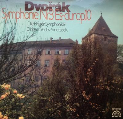 LP Record ANTONN DVOK THE PRAGUE SYMPHON Symphonie Nr.3 Esdur Op.10 80940XAK Supraphon Germany Classical Used