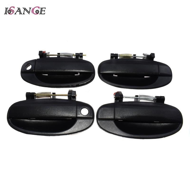 Outside Door Handle Front Rear Left Right For 1.6L Chevrolet Aveo 2004 2005 2006 2007 2008 & Aveo5 09-11 & Pontiac G3 2009-2010