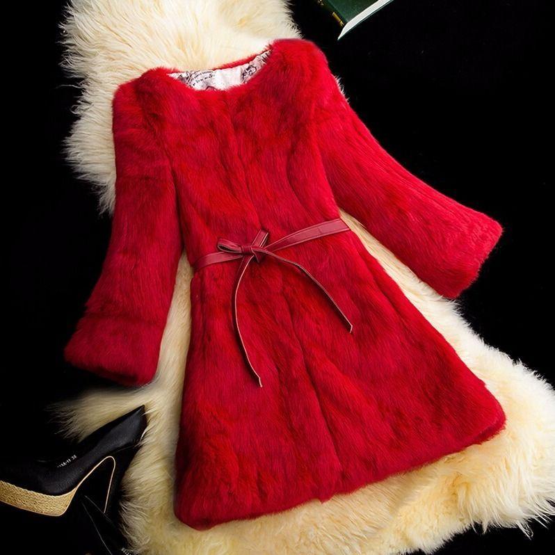 Women's Coats Autumn Winter Women's Mid-length Classyoutwear