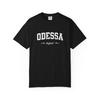 Odessa Texas Retro T Shirt Original City Pride for Texans Vintage Washed Breathable Stretched Homme Casual Soft Fashion Graphic