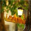 2024 Cartoon Squirrel Sloth Solar Lamp Animal Courtyard Porch Lamp LED Solar Light Hanging Light Outdoor Garden Decoration Light