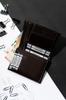 Men's Leather Wallet D1072-RVT-2237 D.Brown