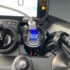 Quick Charger 2USB Power Connector Socket With Voltage Display For CB750 Hornet