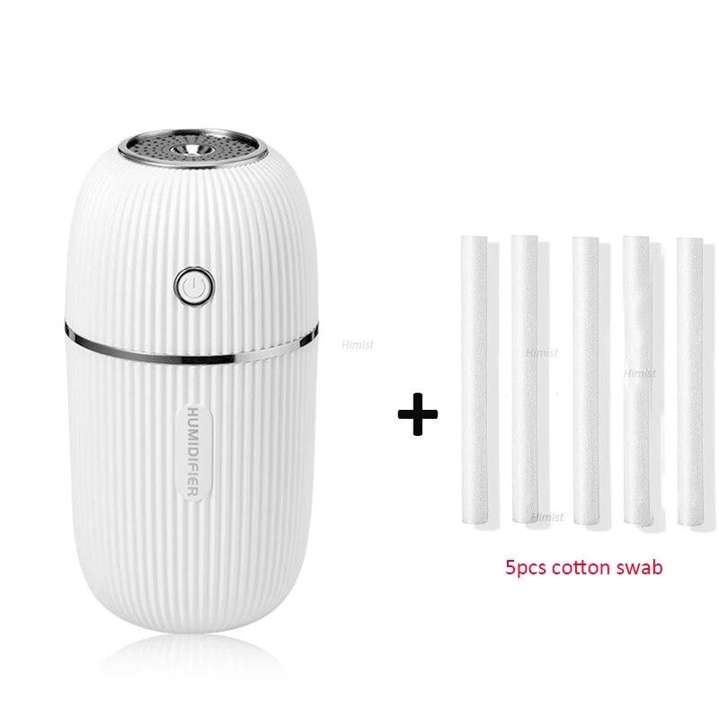 Umidificatore M 300ml Ultrasonico Usb Diffusore di Oli Essenziali Aromatici Lampada Notturna Colore Romantico Nebulizzatore Portatile