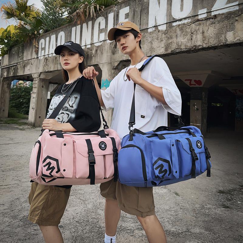 Large Capacity Travel Backpack for Men & Women with Wet/Dry Separation Feature