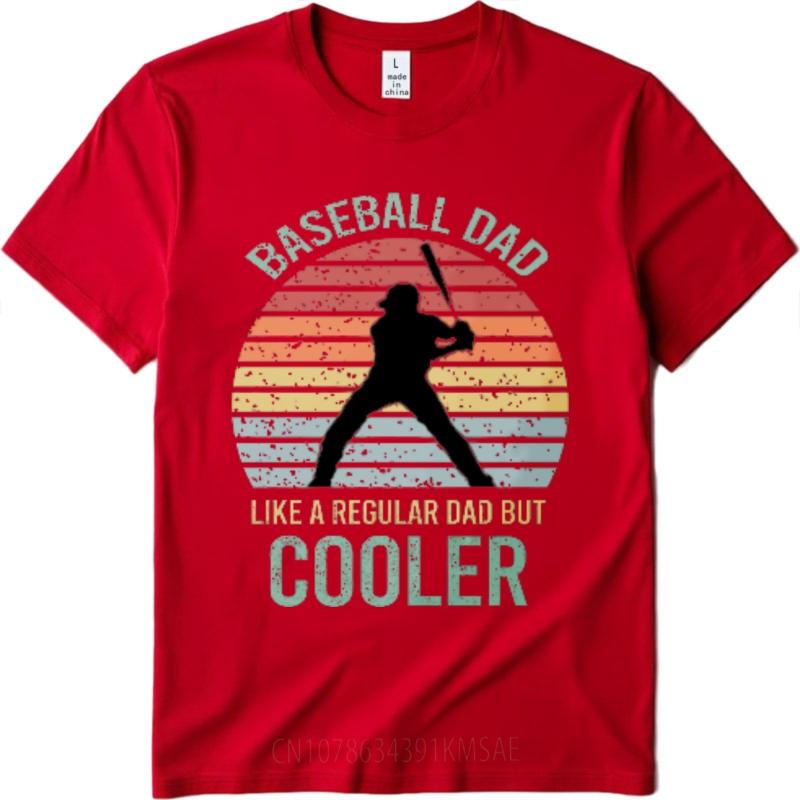 Essential Tee Rock For men Oneck tshirt Fashion Baseball Dad Like Regular Dad But Cooler Retro Women Top tees Quick Dry Shirt S