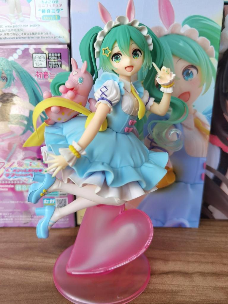 Hatsune Miku Rody Wonderland Anime PVC Action Figurine  AMP Fairy Tale Series Collectible Model Toy Birthday Gift for Fans