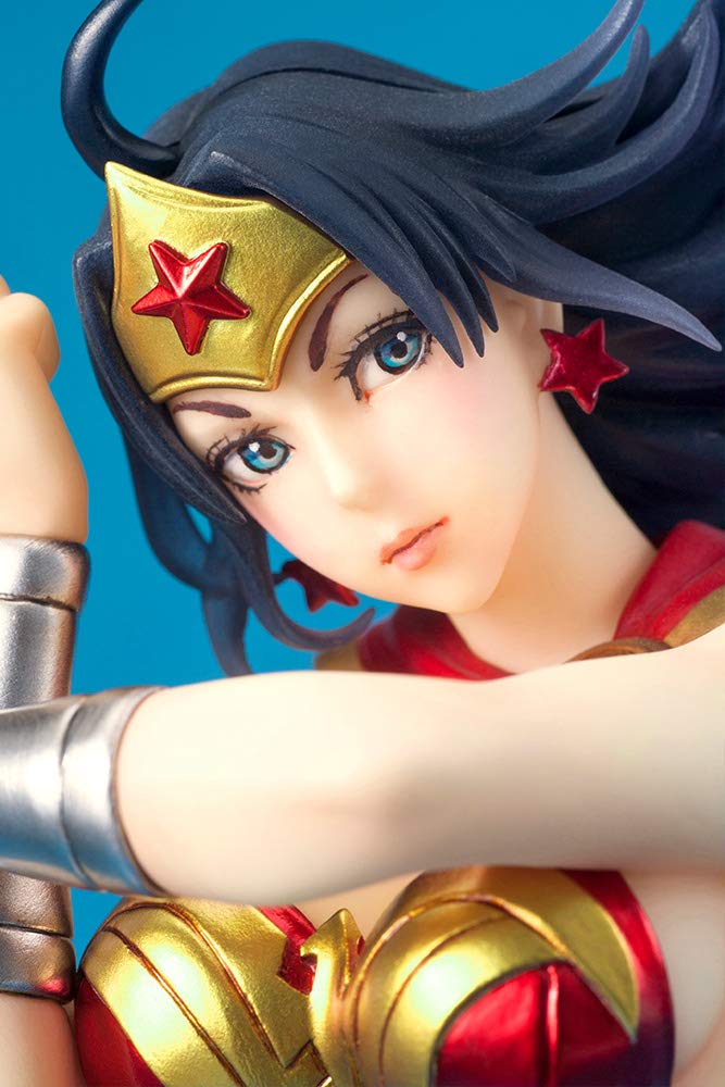 Kotobukiya DC Comics Bishoujo DC UNIVERSE Armored Wonder Woman 2nd Edition Scale PVC Painted Complete Figure DC052 1/7