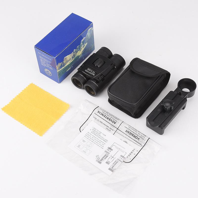 HD High-Magnification Binoculars with Night Vision - Portable Optical Telescope for Outdoor Concerts and Adventures