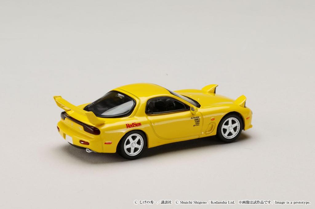 MAZDA D Keisuke Takahashi VS Takumi Fujiwara 1/64 RX-7 (FD3S) RedSuns/Initial