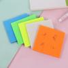 50pcs/set Transparent Sticky Notes Colorful Waterproof Notepad Office Stationery