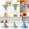 Kitchen Funnel Set 3 Pack, Collapsible Silicone Funnel for Kitchen Use, Small Funnels for Filling Bottle, Transfer Liquid, Oil and Powder, Food Grade