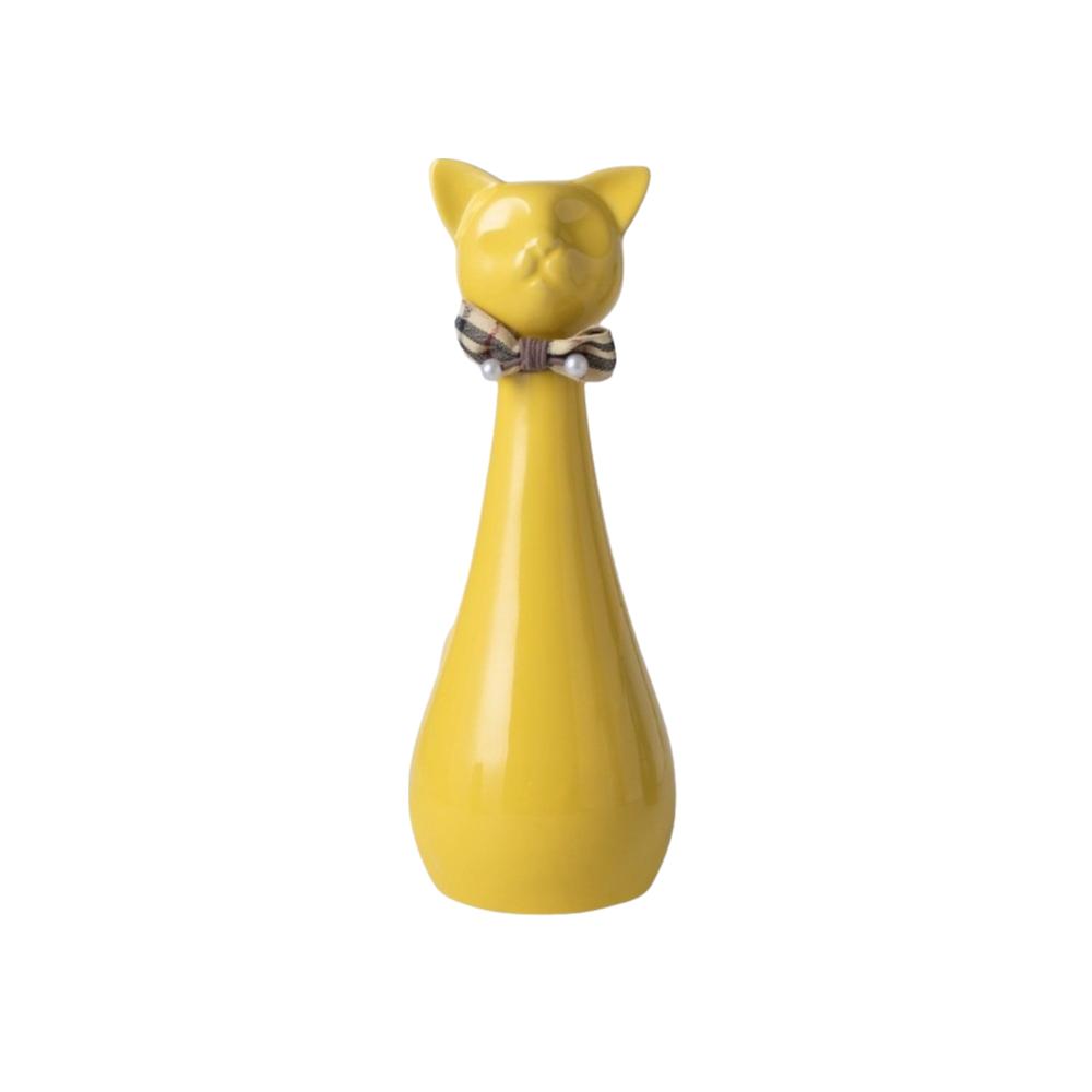 Cat Shaped Dog Ceramic Urn Moisture-proof Cat Funeral Urn Pet Cremation Urn  Pet Supplies