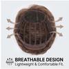 Herren-Kurzhaarperücke, Braun, Hitzebeständig, Synthetisch - Natürlicher Realistischer Stil, Atmungsaktive Verstellbare Kappe für Tägliches & Lässiges Tragen, Sofort lieferbar