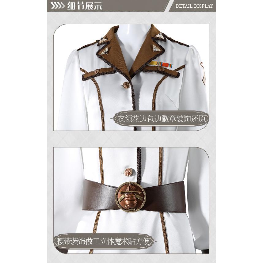 Sexy Cyberpunk Nurse Cosplay Costume Medical Uniform with Gloves & Stockings Mature Style Anime Game Outfit for Women, Halloween Party Dress