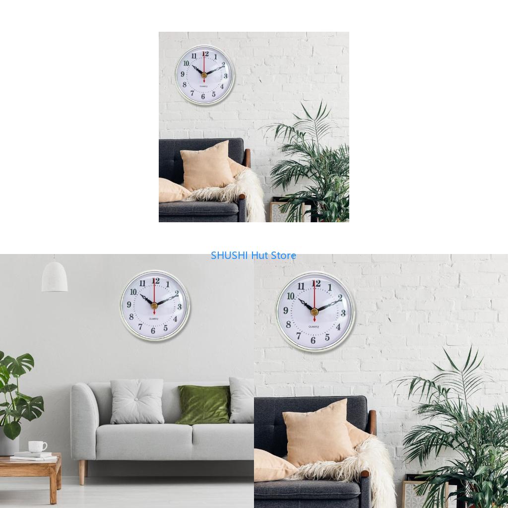 

80mm/3.15inch Classical Clock Movement Insert Black Metal Clock Round D57B China Mainland