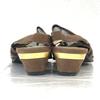 Balenciaga Back Strap Mesh Sandals Size 34.5 22.0-22.5cm Brown and Black Shoes Sandals Pumps(USED)