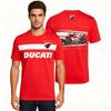 Męska koszulka wyścigowa Corse z krótkim rękawem Męska koszulka z nadrukiem wyścigowym MotoGP Krótki rękaw Codzienne topy