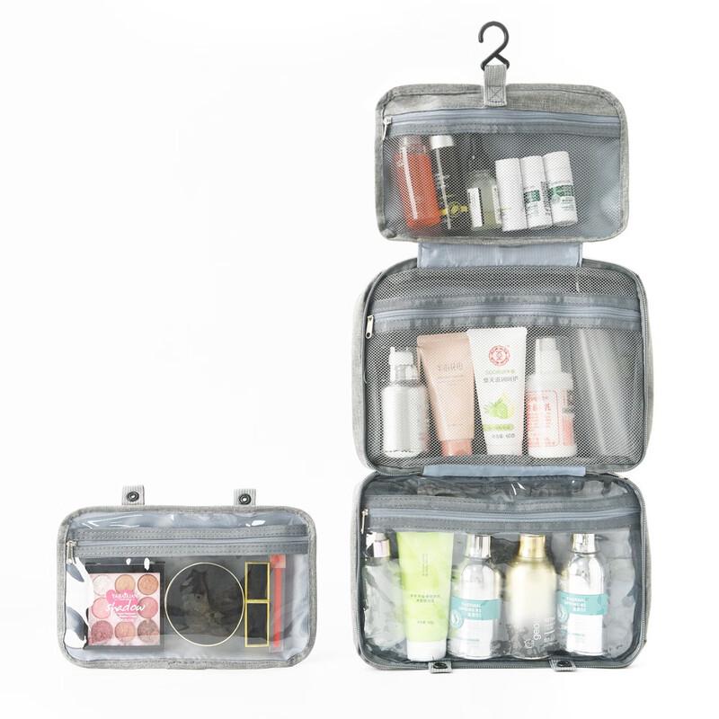 Portable Hanging Dry Wet Separation Toiletry Bag