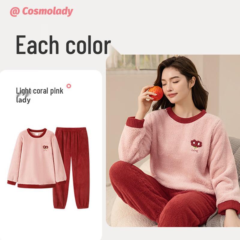 Women s Coral Flannel Fleece Pajama Set