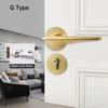 Competitive Price Privacy Door Knob Lock Easy Install  Lever Door Lock Handles Set Replacement Kit With All Screws Installation