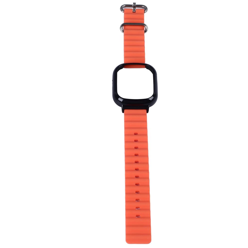 Smart Watch Cases PC Protective Shell Watch Screen Protector Bezel Ring Frame with Silicone Watch