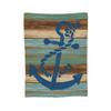 Anchor Digital Printed Blanket Flannel Blanket Office Travel Sofa Blanket Blanket