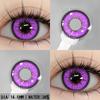 1 Pair Colored Contact Lenses for Eyes Makeup Color Pupils Purple Lenses Eye Contact Red Contact Lenses Soft Eye Lenses