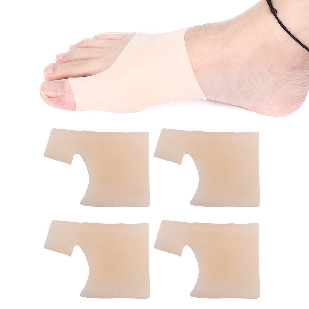 2 Pairs Hallux Valgus Bunion Corrector Elastic Breathable Toe Separator Correction ToolSkin Color