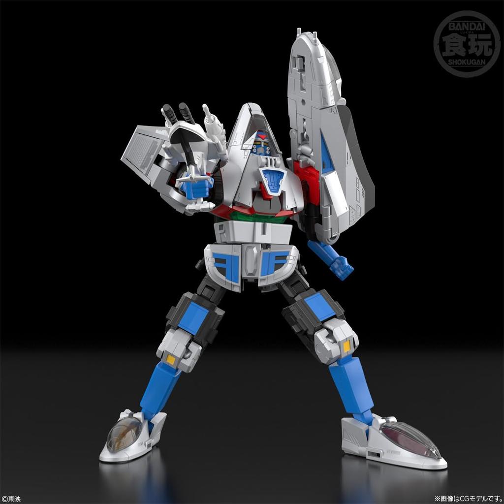 SMP 3D Formation Time Robo Model Kit with Chewing Gum [Box Set/Single Unit] - Shokugan Toy