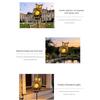 Solar Animal Shape Garden Light with Blinking LED Eyes Animated Glowing Eye Solared Lights for Yard Patio Lawn Pathway Landscape