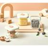 Glasslock Large Capacity Smile Cap Graduated Food Storage Container 270ml 3 Pieces