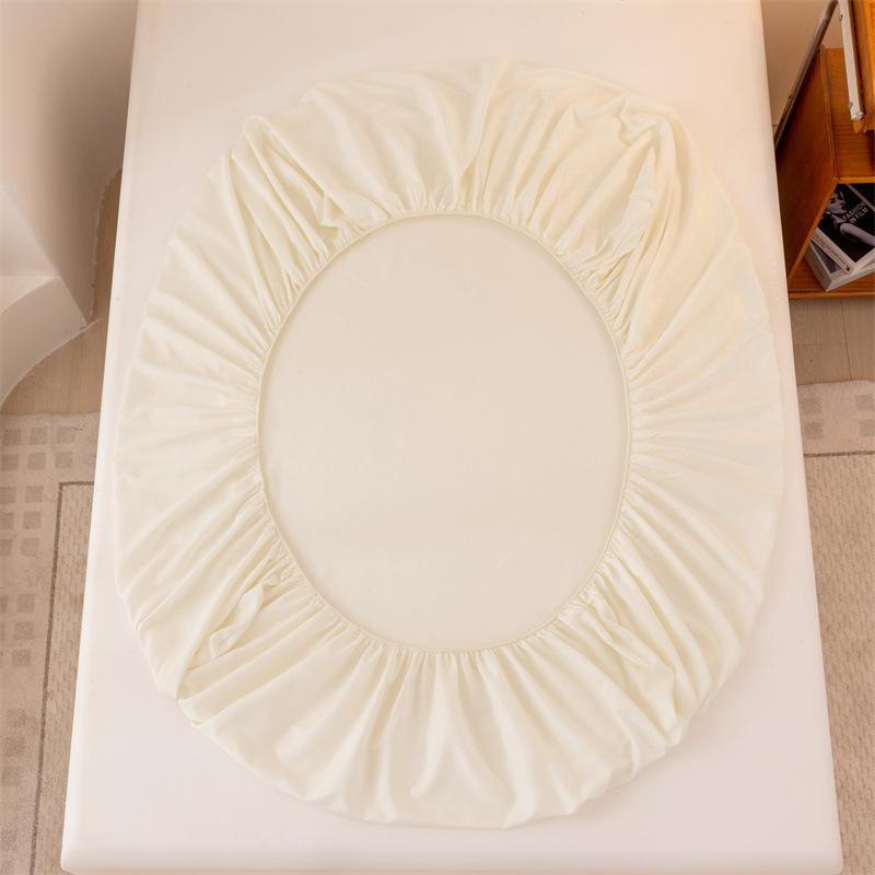 Set de cearșafuri din bumbac spălat tip A prietenos cu pielea - Cuvertură de pat simplă cu husă de saltea