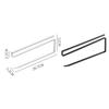 Toilet Metal Home Organizer Under Cupboard Shelf Sundries Tissue Towel Rack Kitchen Tools Roll Paper Hanger Storage Holder