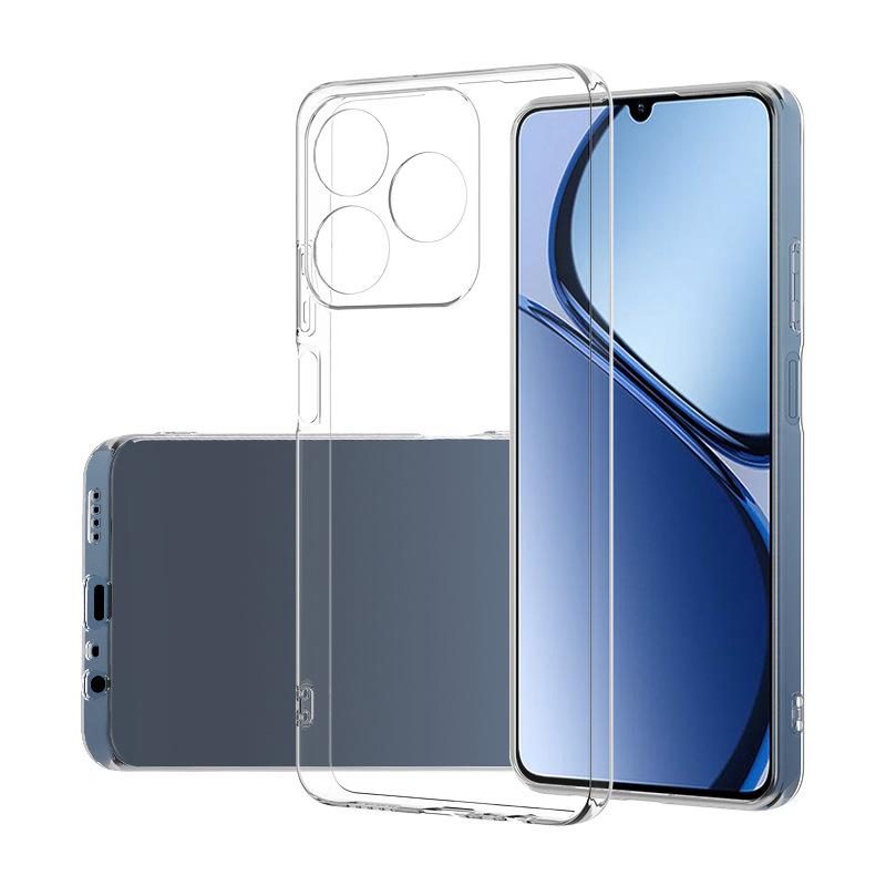 Simple Slim Soft TPU Clear Camera Protection Cover For Realme C63 RealmeC63 4G Phone Cases