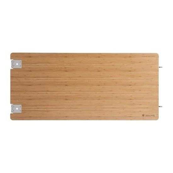 Snow Peak Multi-Function Table Long Stain Resistant IGT Light Bamboo CK-117TL Laminated Wood Camping Outdoor