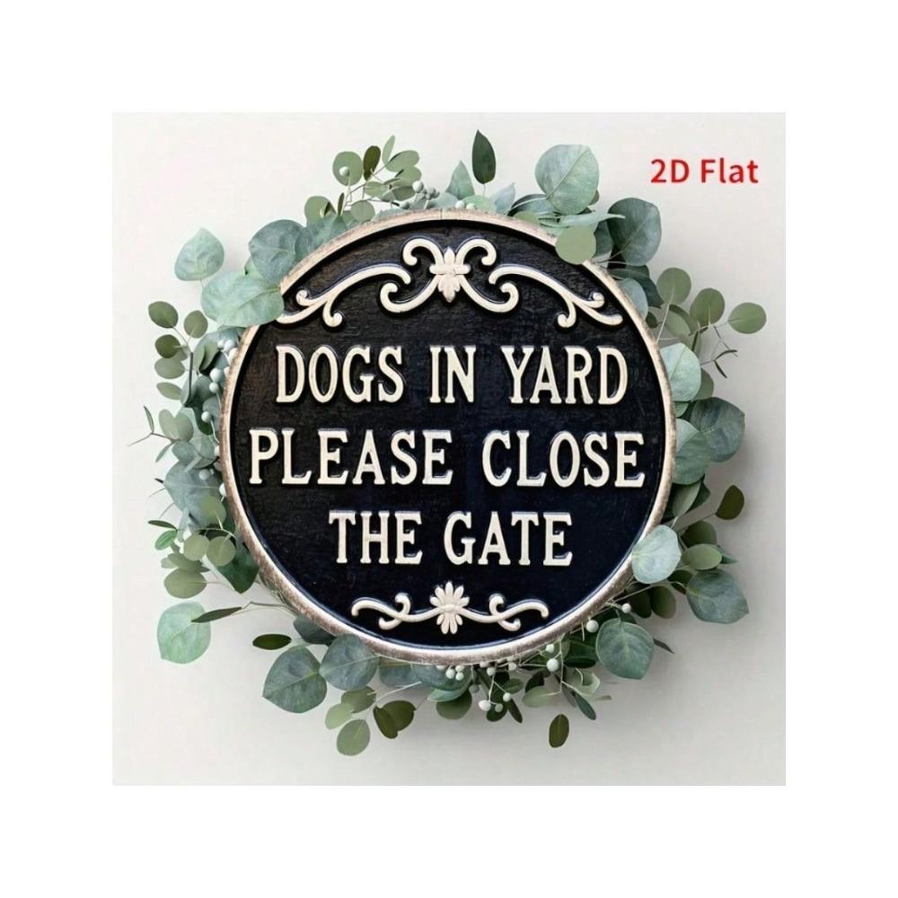 Metal Garden Gate Wall Art Outdoor Decor