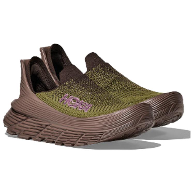 HOKA ONE ONE Restore TC Comfortable Versatile Shock Absorbing Non-Slip Breathable Lightweight Low-Top Casual Shoes Unisex casual shoes 1134532-WYD