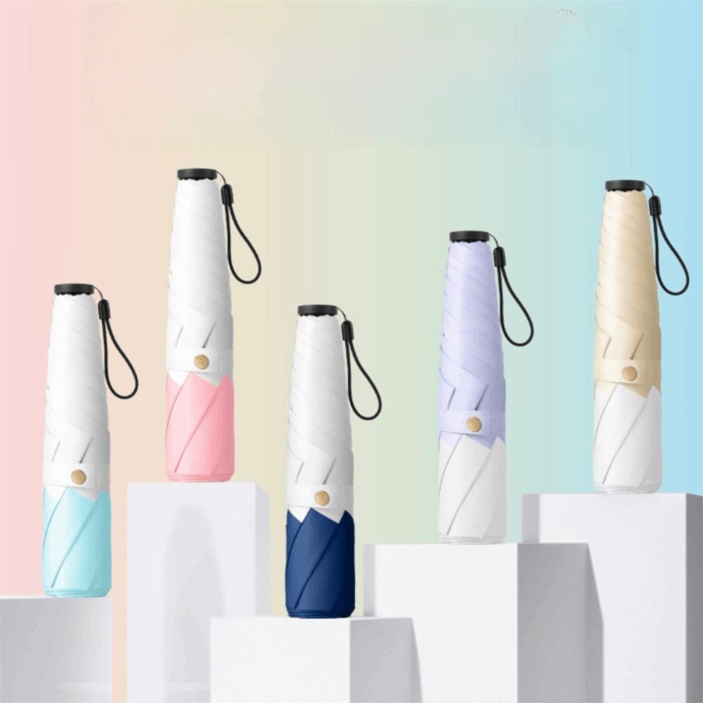Carbon Fiber Ultra-light Folding Sun Umbrella Sun and Rain Both Use Pocket Pencil Umbrella Outdoor