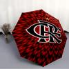 Printed Clube de Regatas do Flamengo Folding Umbrella,Outdoor,Leisure,And Travel Umbrella,Durable Umbrella Fabric,Birthday And Holiday Gift
