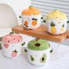 ZISIZ Ceramic Double-Lid Stew Pot