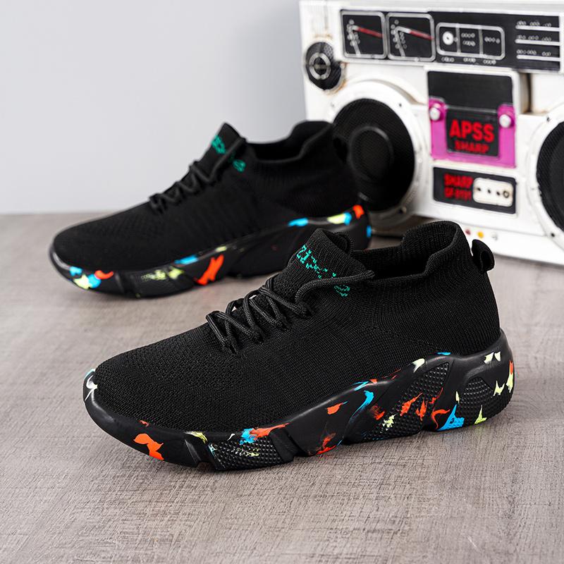 Fashion Woman Sneakers Platform Sports Shoes Comfortable Ankle Sock Shoes Zapatillas Increase Height Casual Shoes Size 35-42