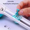 1pc 360° Paper Cutter, DIY Circular Paper Cutter, Cutting Diameter 10-32cm